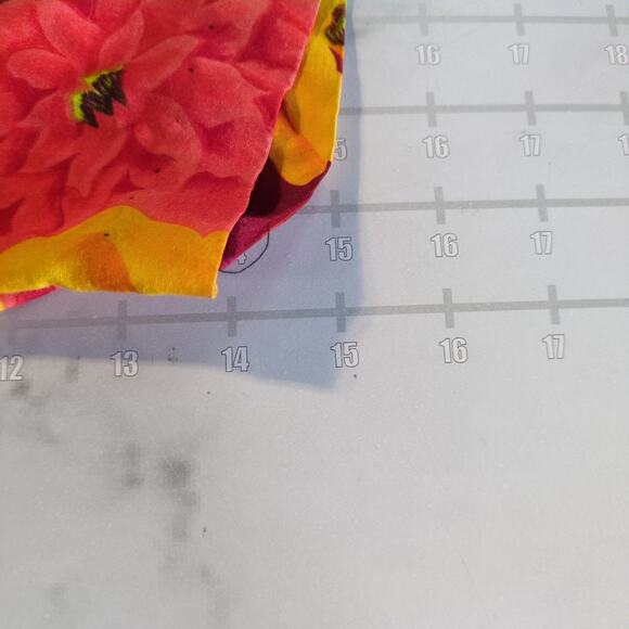 Vintage Rampage Blazer Jacket Womens S Yellow Pink Floral Two Buttoned Y2k - Picture 12 of 12